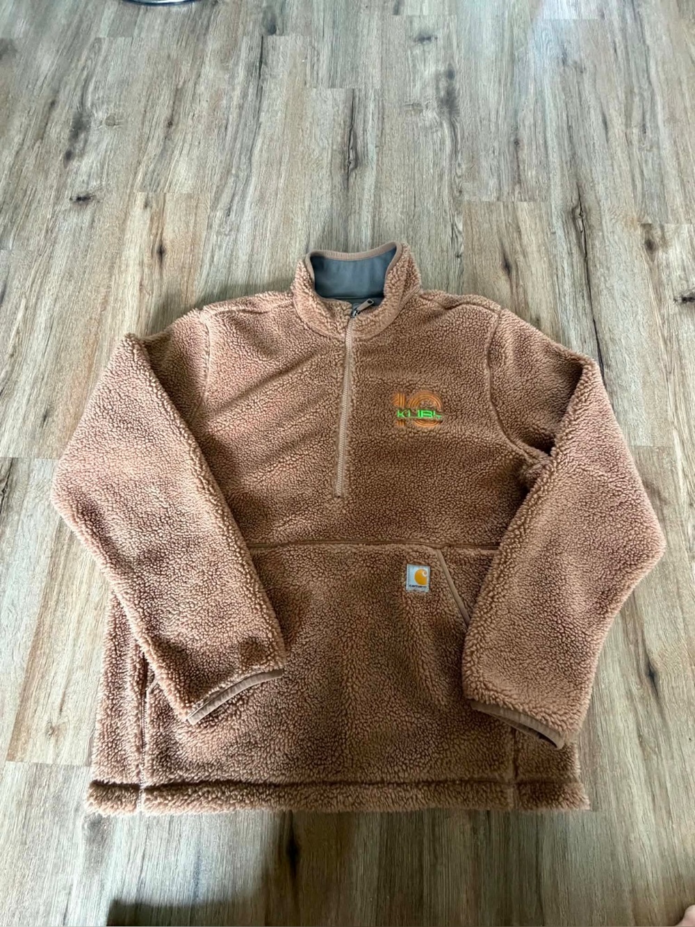 Carhartt Mens Loose Fit Fleece Pullover size mens